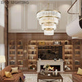 Grent 4-Tier Round Crystal Chandelier 40