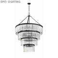 Grent 4-Tier Round Crystal Chandelier 40