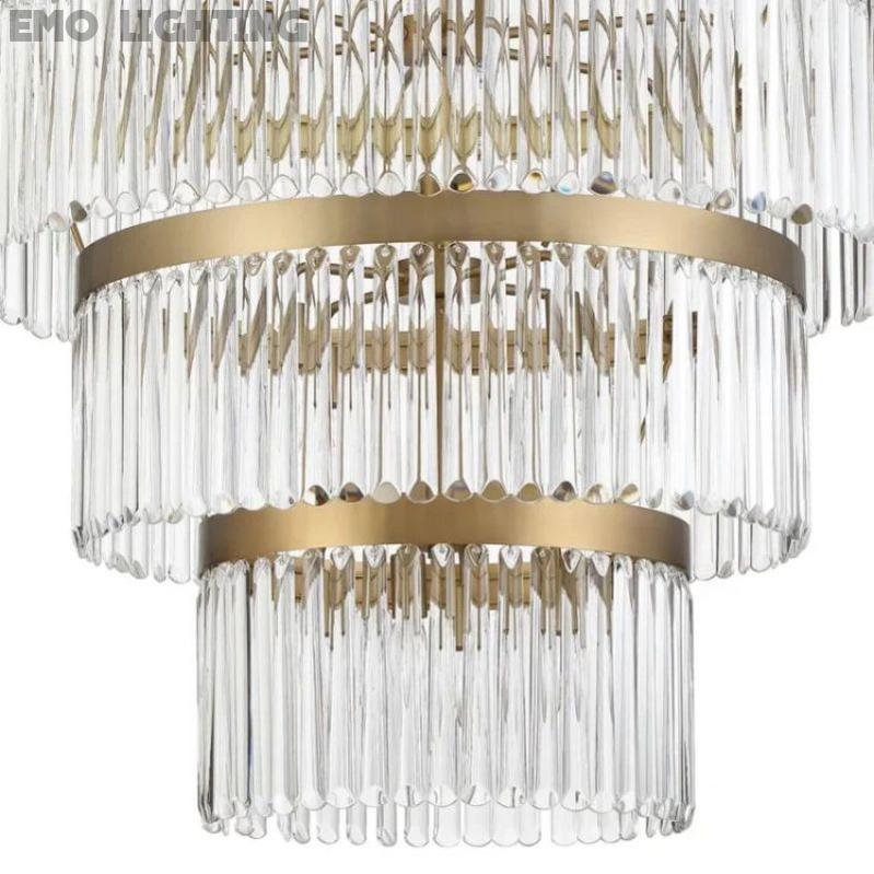 Grent 4-Tier Round Crystal Chandelier 40" - thebelacan