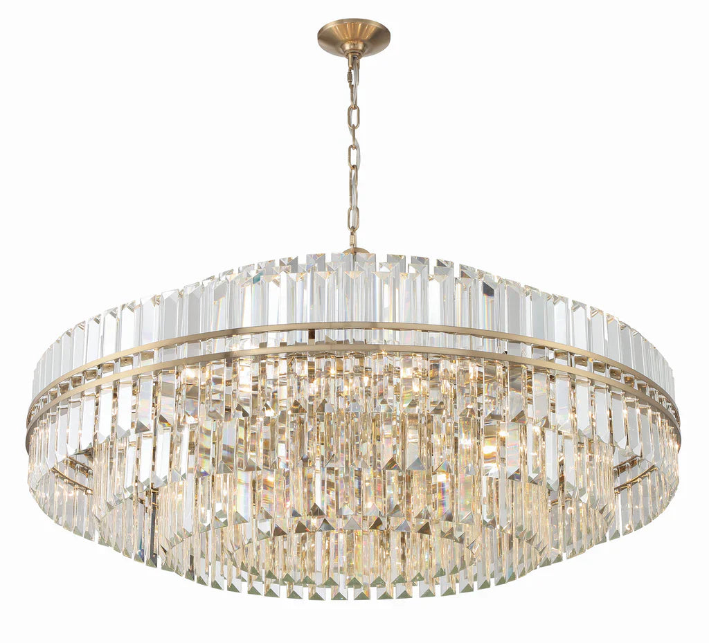 Hayes Round Chandelier 41" 4 Tiers