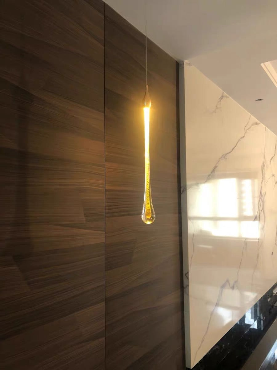 Extra Length Customization 48 Lights/ D39.4" Foyer Crystal Drops Pendant Chandelier Spiral Staircase High Ceiling Light Fixture In Gold Finish