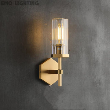 Kimberly Lambe Hexagonal Wall Sconce 14¼"H for Bedroom, Living Room, Kitchen Island