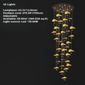 Jenissa Vintage Staircase Chandelier  Seus Lighting