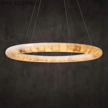 Karen Calcite Curve Ring Chandelier