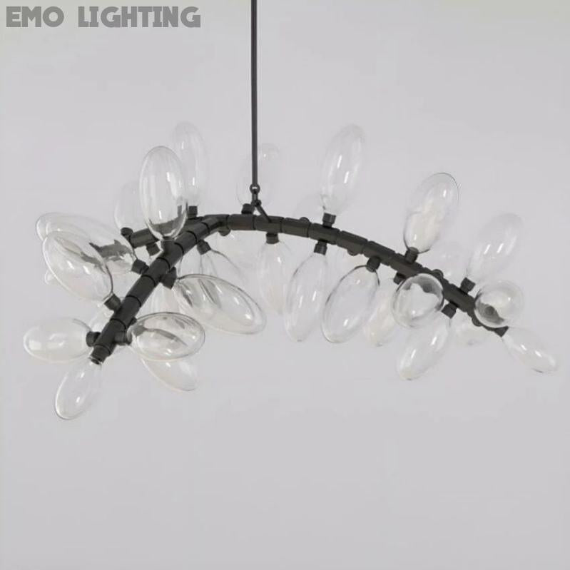 Kevin Art Grape 37-Light Chandelier 56" W - thebelacan