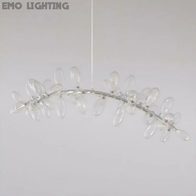 Kevin Art Grape 44-Light Chandelier 76"W - thebelacan