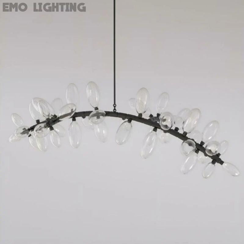Kevin Art Grape 44-Light Chandelier 76"W - thebelacan