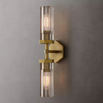 Lambert Hexagonal Double Sconce