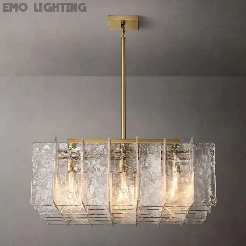 Lattice Square  Dining Room Chandelier 37"