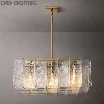 Lattice Square  Dining Room Chandelier 37"