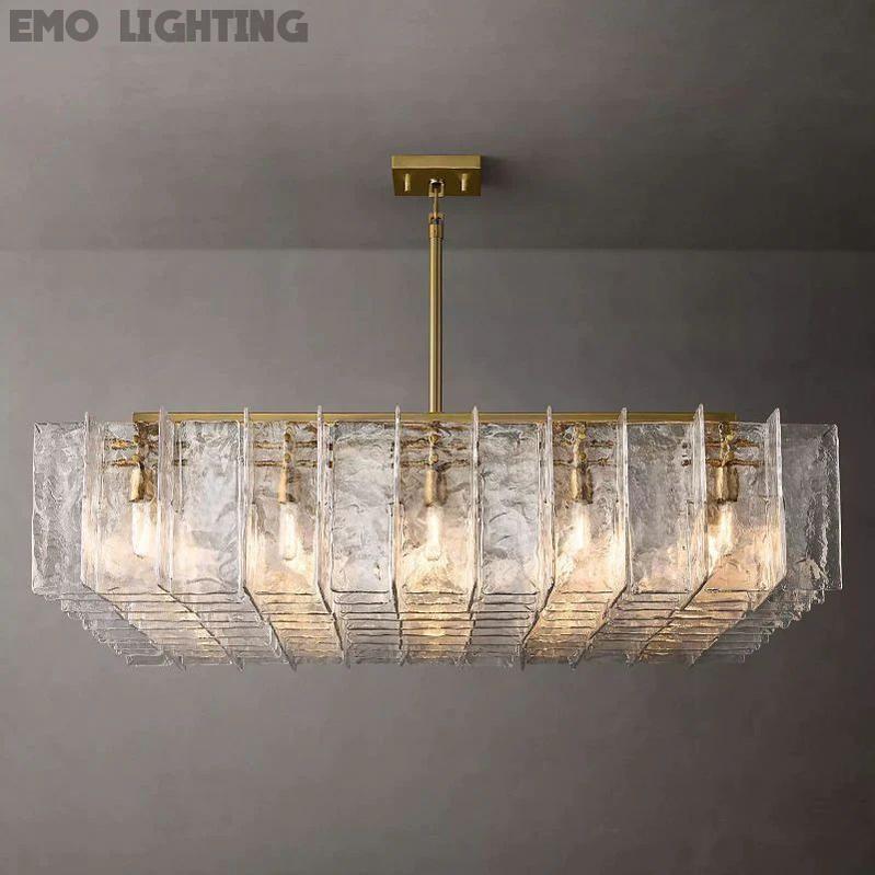 Lattice Square Dining Room Chandelier 60"