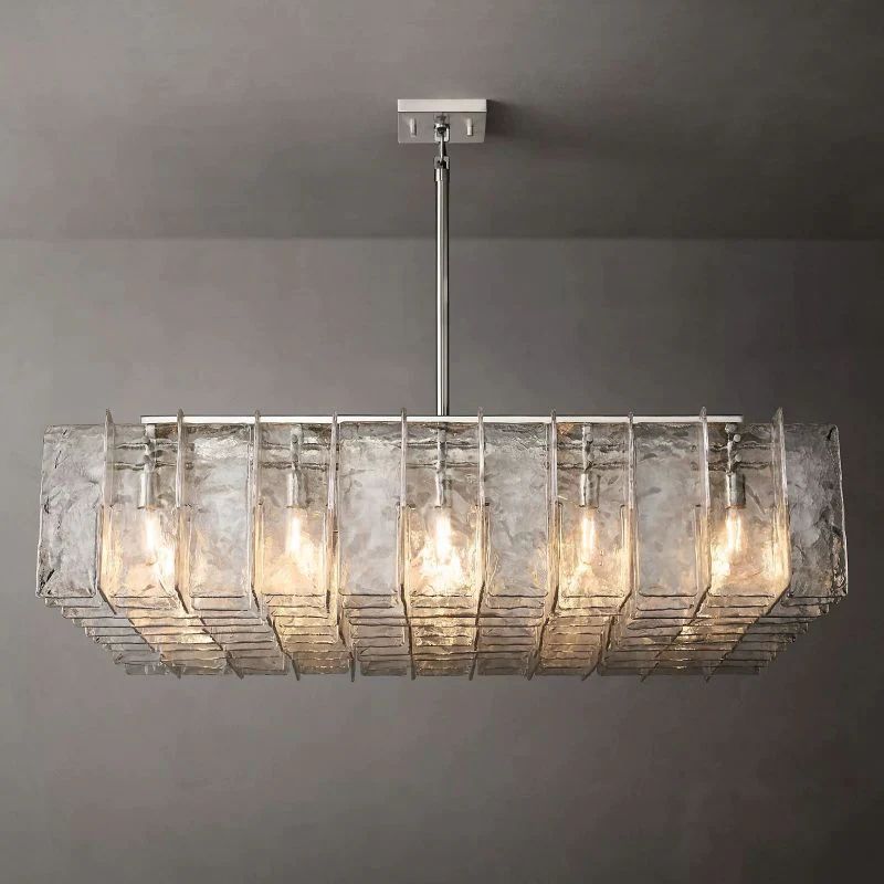 Lattice Square  Dining Room Chandelier 60"