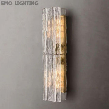 Lattice Crystal Sconce 30"H