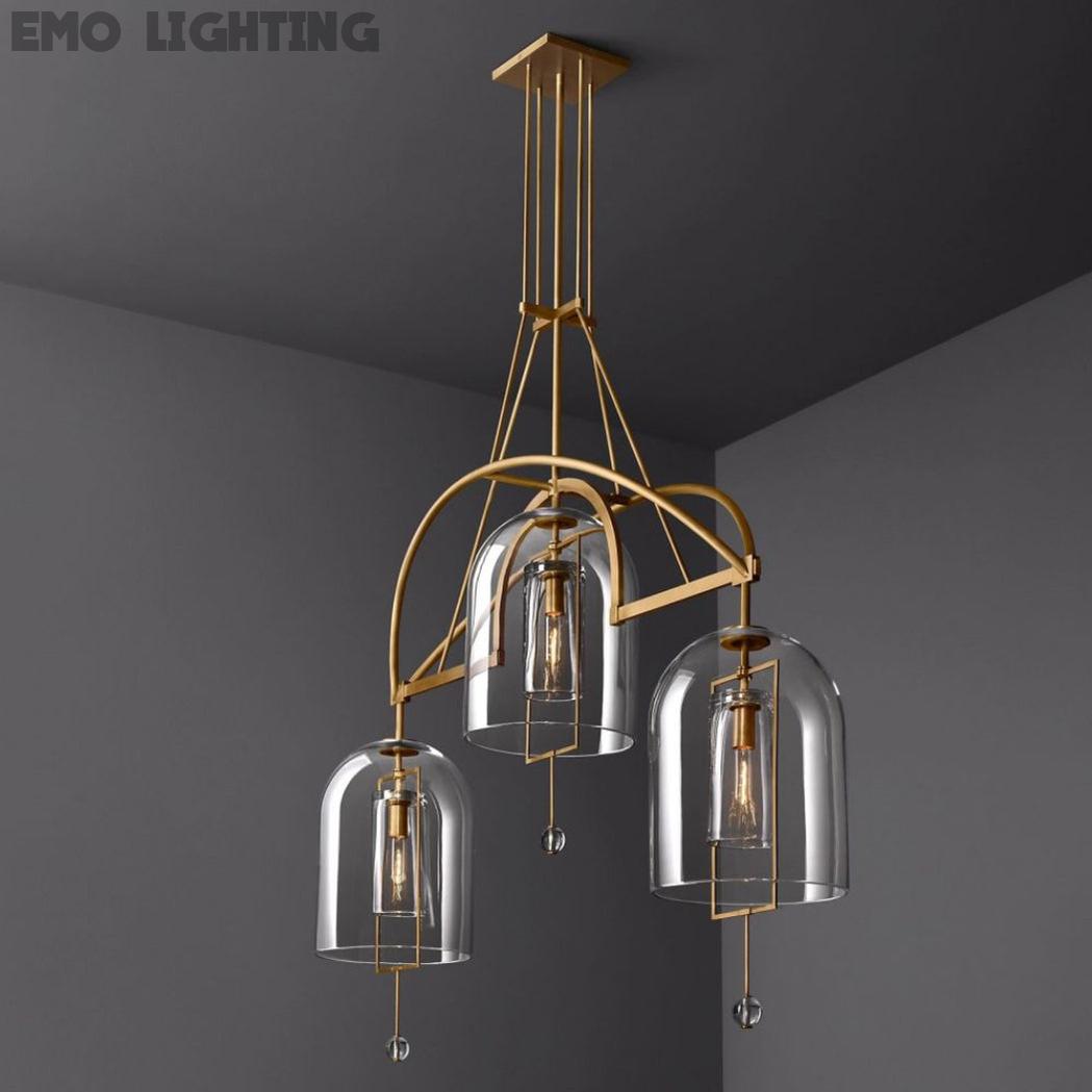 Fulcrum Linear Chandelier 61" 3 Lights