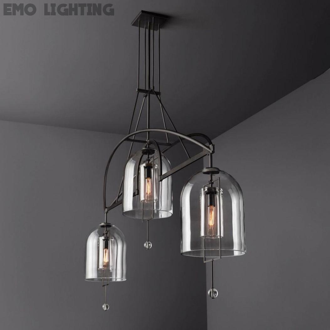 Fulcrum Linear Chandelier 85" 3-Lights