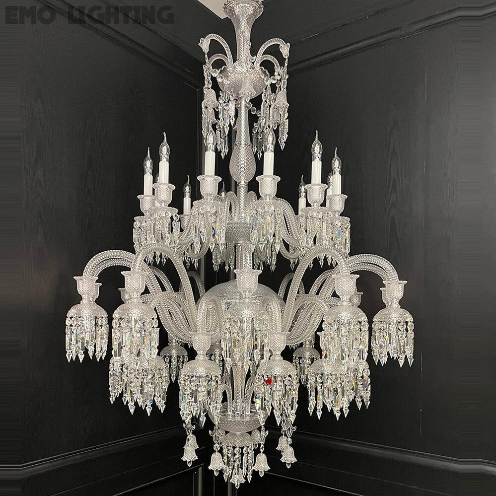 Luxury Solstice Baccarat Crystal Chandelier