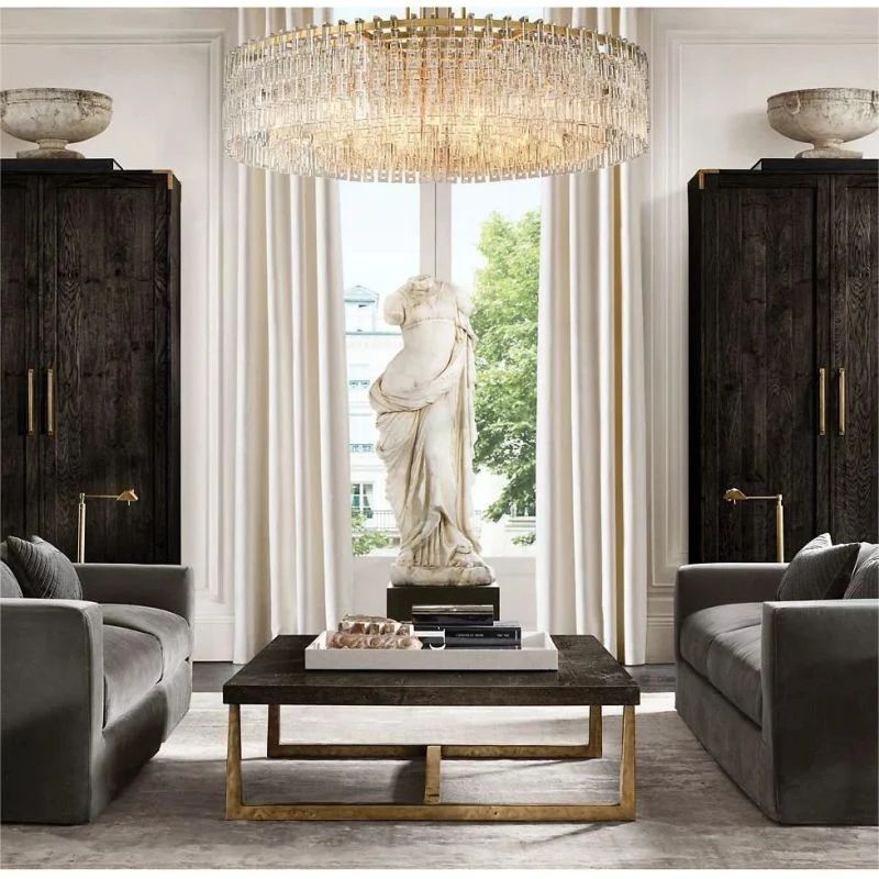 Marigan Crystal Round Chandelier 36"
