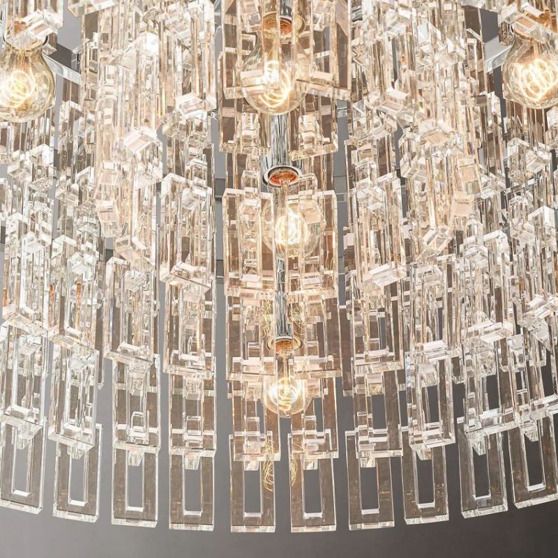 Marigan Crystal Round Chandelier 60"