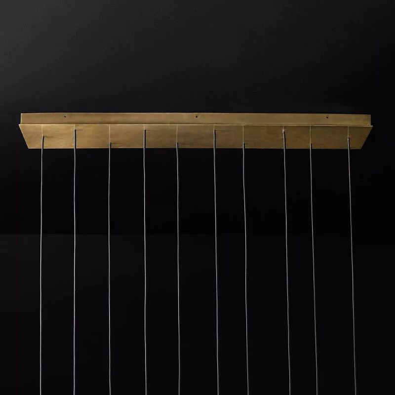 Aquitain Modern Linear Chandelier 48"