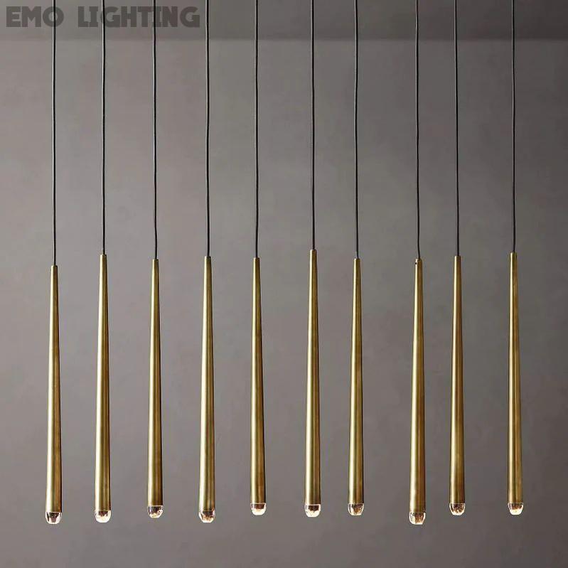 Aquitain Modern Linear Chandelier 48"