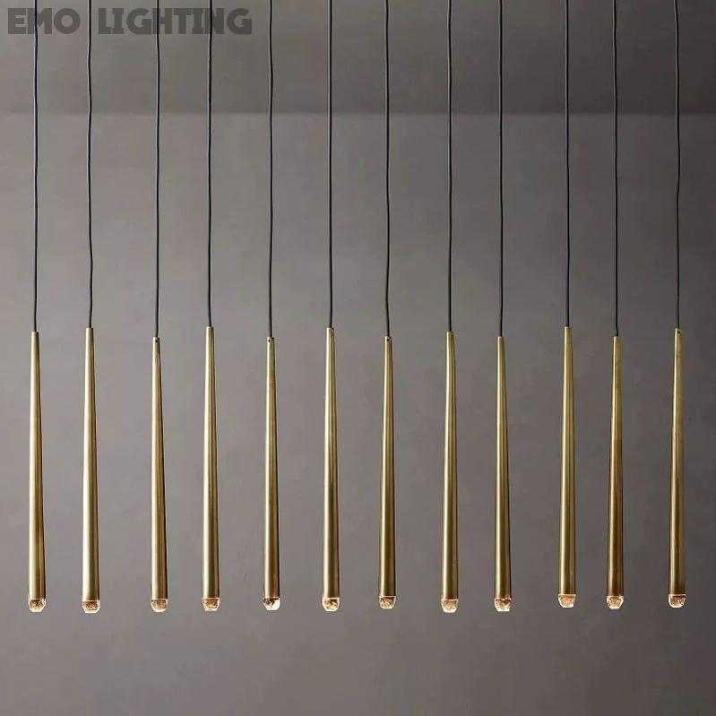 Aquitain Modern Linear Chandelier 60"
