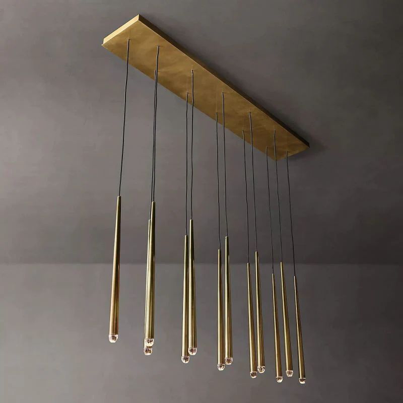 Aquitain Modern Linear Chandelier 60"