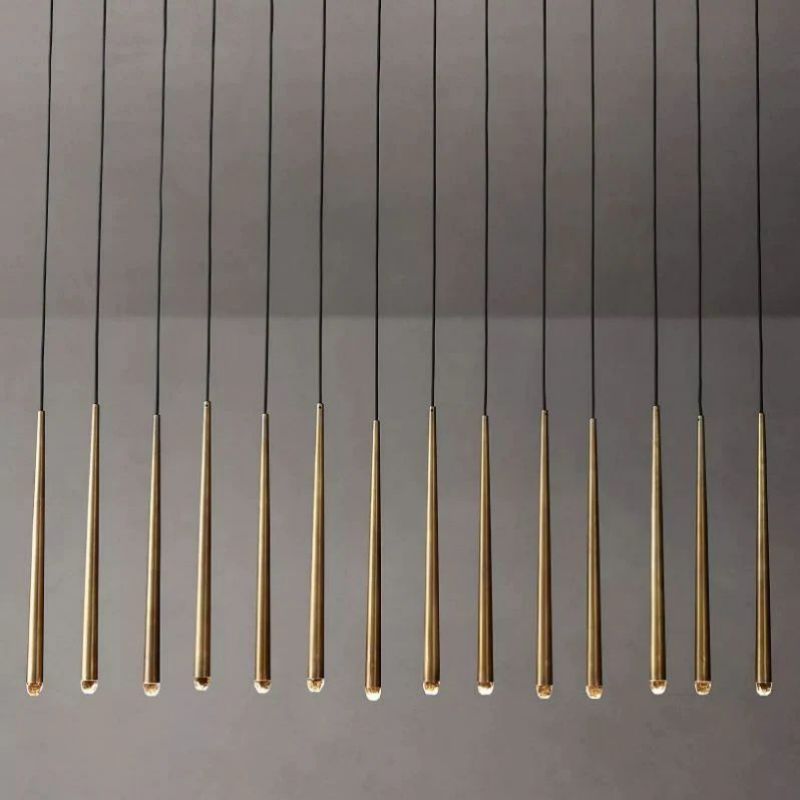 Aquitain Modern Linear Chandelier 72"