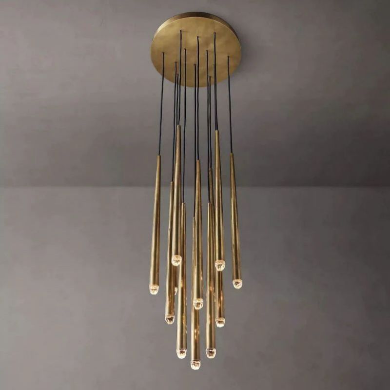 Aquitain Modern Round Chandelier 18"