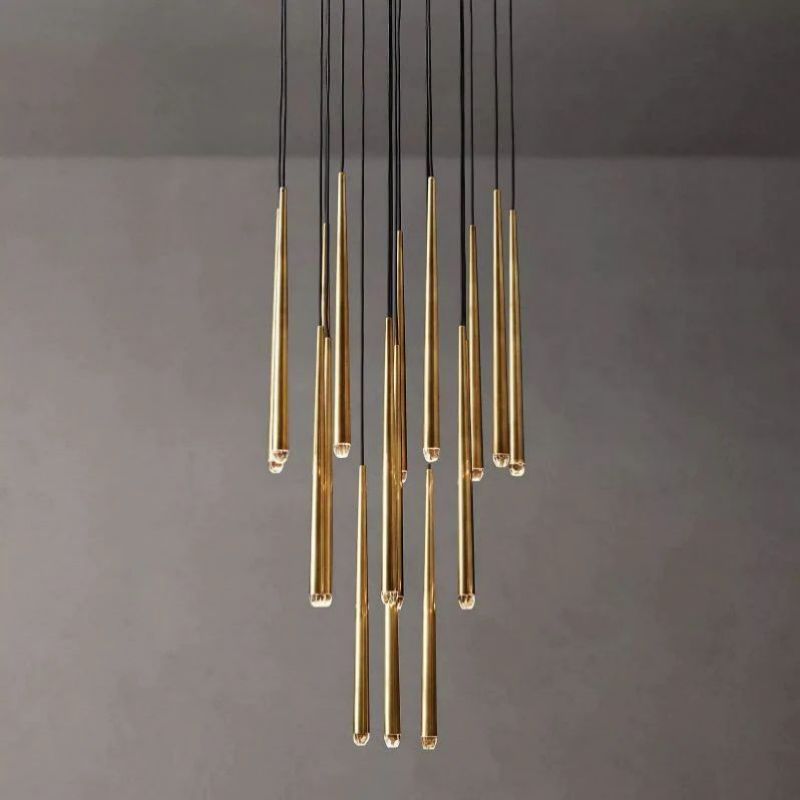 Aquitain Modern Round Chandelier 30"