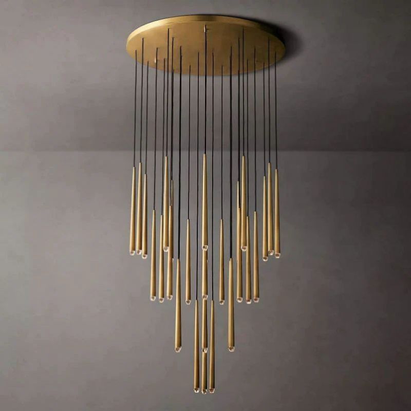 Aquitain Modern Round Chandelier 48"