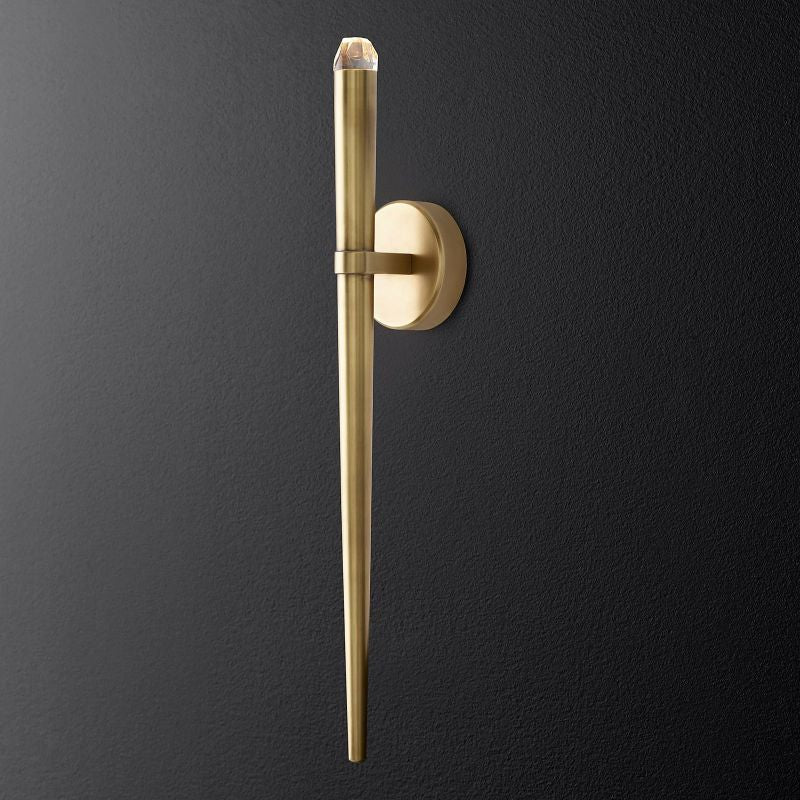 Aquitain Modern Torch Wall Sconce