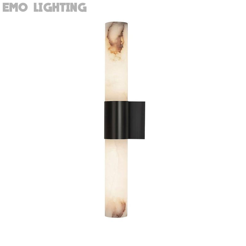 Modern Minimalist Alabaster Wall Sconce