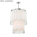 Morne 2-Tier Round Chandelier 23.8″W /31â€?W - thebelacan