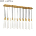 Noland 18-Light Linear Crystal Chandelier 48