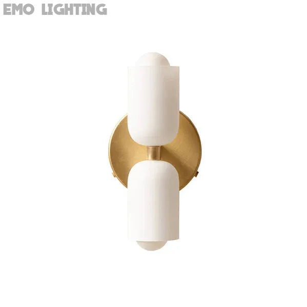 Glass Up Down Wall Sconce