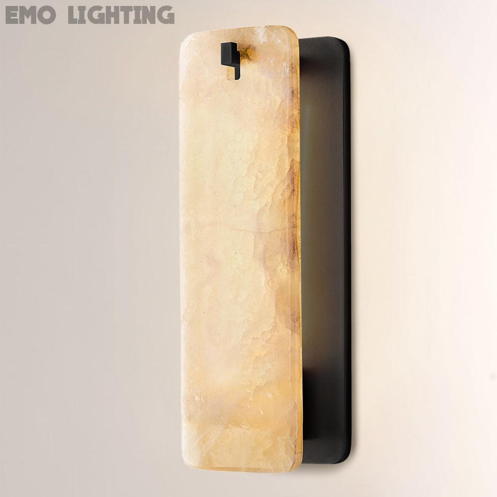 Camette Alabaster Sconce