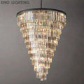 Odeon Spiral Crystal Chandelier 36