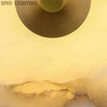 Alabaster Round Pendant Lights Living Room    Pendant [product_tags] Fabtiko