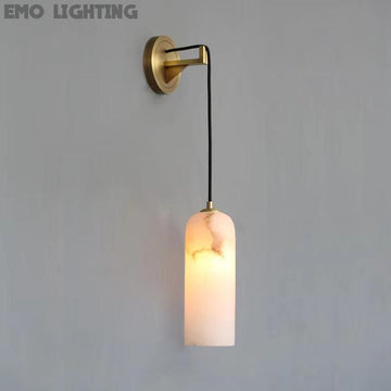 Petra Modern Alabaster Wall Sconce