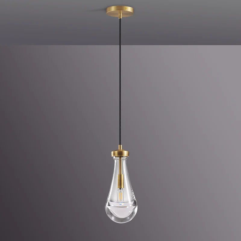Rain Glass Pendant Cord