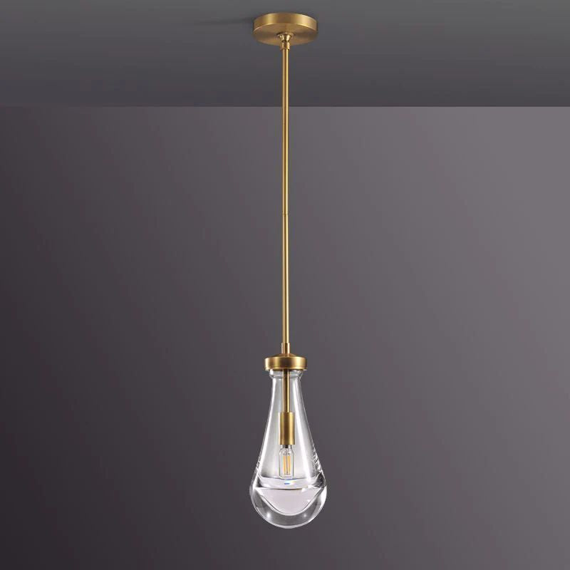 Rain Glass Pendant Rod