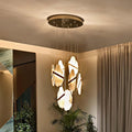 Rock Alabaster Chandelier