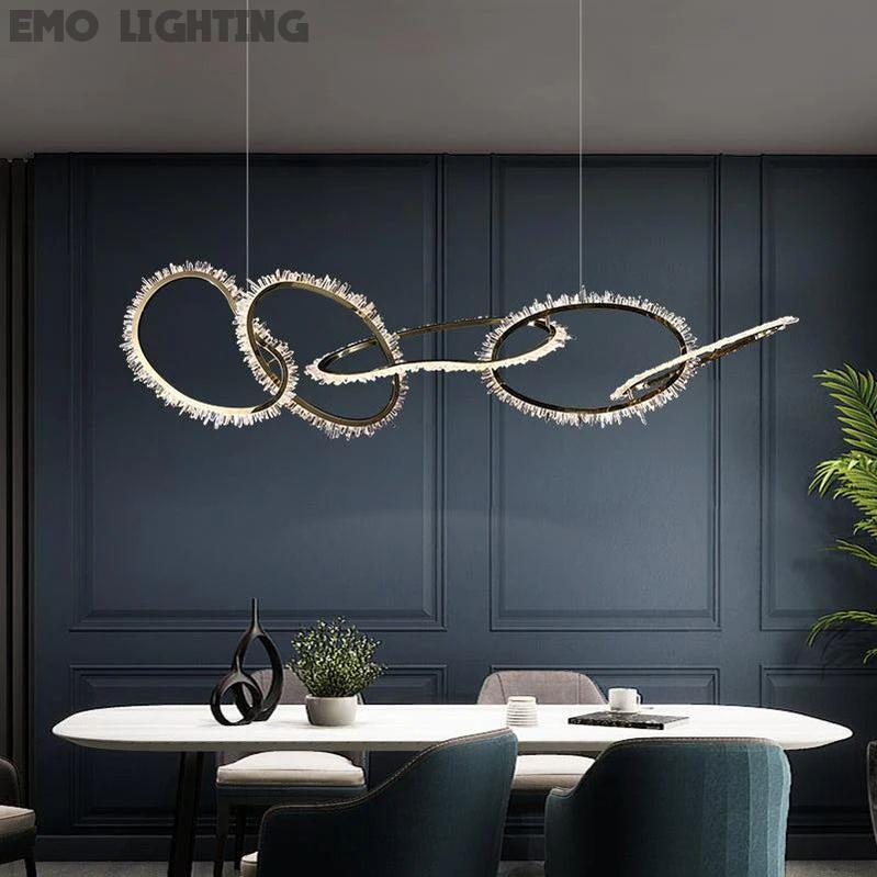 Rock Crystal Irregular Round Chandelier - valleylamps