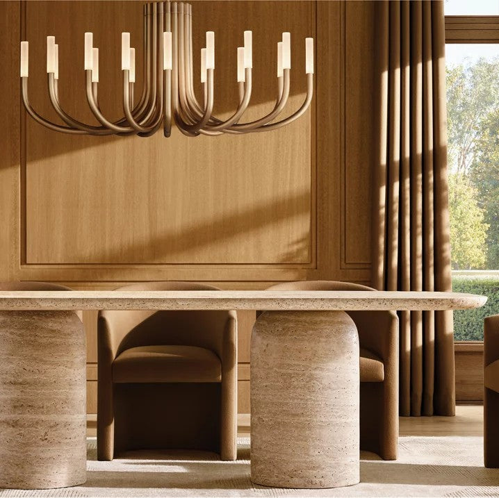 Rousseau Oval Chandelier 50"