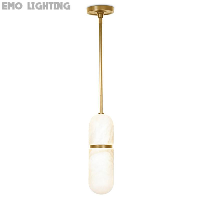 Salon Alabaster Pendant Light
