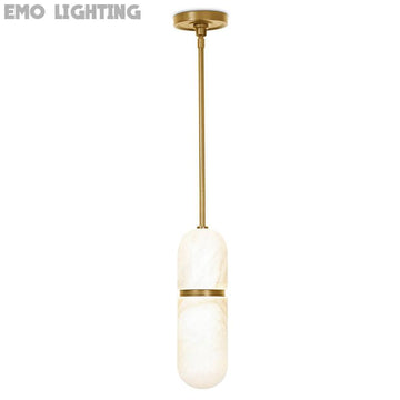 Salon Alabaster Pendant Light