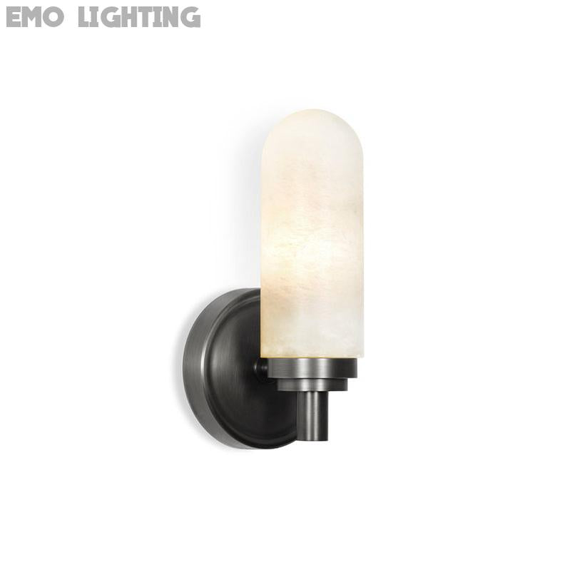 Salon Alabaster Single Sconce