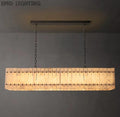 San Marco Alabaster Linear Chandelier 54