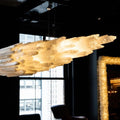 Selenite Crystal Natural Chandelier 47