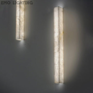 Chloe Indoor Kitchen Island Alabaster Wall Light